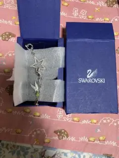Swarovski 星とティンカーベルのキーホルダー