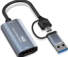 HDMI キャプチャーボード Switch対応 1080P60Hz 電源不要