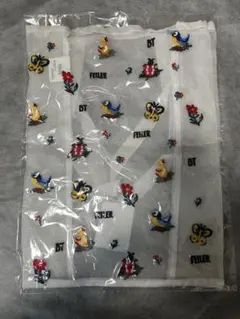 FEILER ✖️ブリジットタナカ　コラボ 刺繍トートバッグ ホワイト