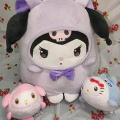 サンリオ ぬいぐるみ 3点セット クロミ マイメロ ハローキティのサムネイル