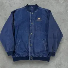 vintage LUNAPIER デニム　スタジャン 大きいサイズ 刺繍 XXL