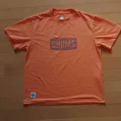 CHUMS チャムス Tシャツ オレンジ