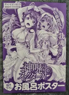【新品未開封】チャンピオンRED2018年7月付録　神呪のネクタールお風呂ポスタのサムネイル