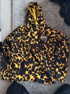 Nike ナイロンジャケット レオパード柄 NIKE ナイキ ジャージ トラックジャケット レディース ヒョウ柄