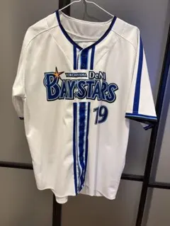 横浜DeNAベイスターズ　ユニフォーム　19 Lサイズ　山﨑
