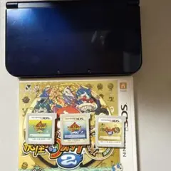 New NINTENDO 3DS LL 本体 メタリックブルー
