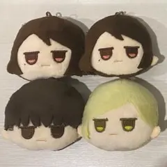 ダイソー 呪術廻戦 懐玉・玉折 フェイスぬいぐるみ 七海 家入 灰原