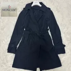 モンクレール フレイヴァ トレンチコート ブラック MONCLERのサムネイル