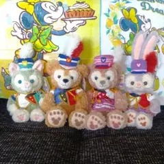 ダッフィー＆シェリーメイ＆ジェラート二ー ぬいぐるみ 3体セット