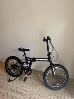 HUANG GE BEN 折りたたみ自転車 ブラック - メルカリ