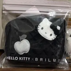 HELLO KITTY × BRILMY ズボラに優しいコスメポーチBLACK