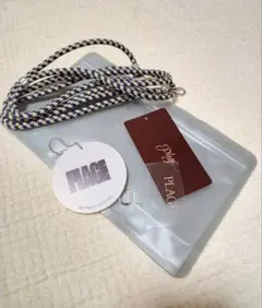 美品 Plage ショルダーストラップ ロープ ネイビー