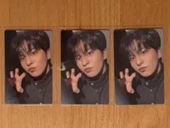ATEEZ トレカ 3枚セット GOLDEN HOUR 3 ジョンホ　poca
