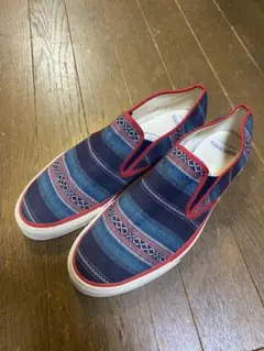 やく様　SUNNYSPORTS サニースポーツ スリッポン ネイティブ柄