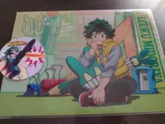 ヒロアカ  緑谷出久 クリアファイル おまけ付き