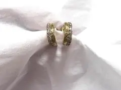 アクアヴェール　ハワイアンフープピアス　ジルコニア