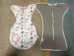 【ほぼ未使用】Aikuruc ベビー用おくるみSサイズ等 2セット