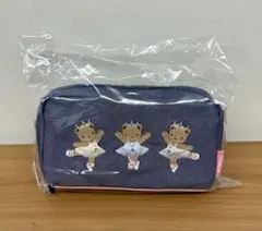Chacott×familiarバレエベア刺繍 ポーチ - メルカリ
