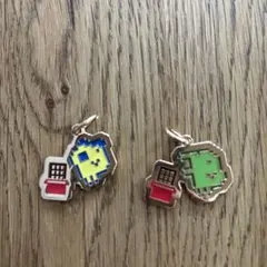 たまごっちドットチャームチョコ　チャームのみ ２点セット