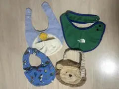 【いよかん様専用】ベビー用スタイ・よだれかけ 4枚セット