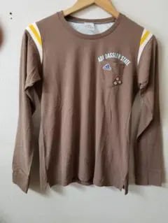 美。アディダスレディース長袖コットンTシャツLサイズ
