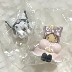 サンリオ　バレエリボンフィギュア　2個セット　ガチャ