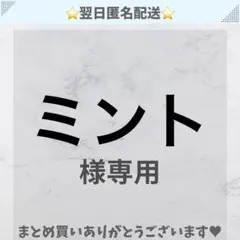 （背面画用紙）ミント様 リクエスト 2点 まとめ商品