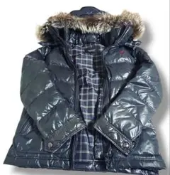 バーバリー ブラックレーベル ジャケット 4way チェック フード フォックス