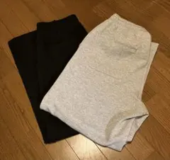 UNIQLO C スウェットワイドパンツ 2本セット