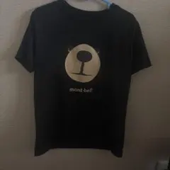 mont-bell クマ顔プリント Tシャツ 130サイズ