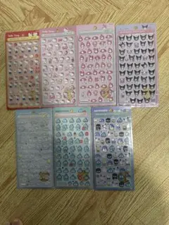 最安値 正規品 ボンボンドロップシール サンリオmini セミコンプリート