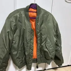 オリーブ MA-1 フライトジャケット