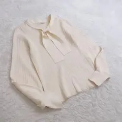 プロポーションボディドレッシング　ニット　アイボリー