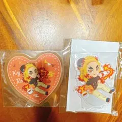 鬼滅の刃　煉獄杏寿郎 バレンタイン　アクリルスタンド　アクリルコースター