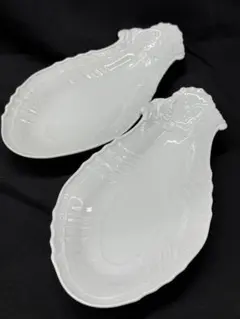 リチャードジノリ ベッキオホワイト ピクルス 24cm 3枚とも1回使用