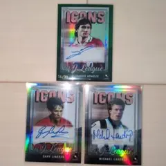 Topps Chrome J 리그 ICONS サイン入り3枚セット