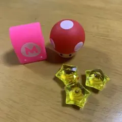スーパーマリオ マリオカート キノコ ランドセル ソフビ マスコット スター