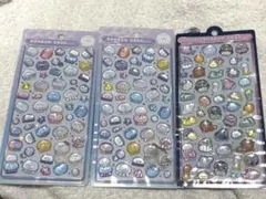 ボンボンドロップシール　水族館限定　すみだ水族館・くらげ　3枚セット