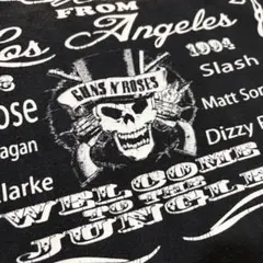 ガンズ アンド ローゼズ バンドTシャツ