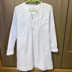 ワンピース チュニック 白 アース ミュージック&エコロジー