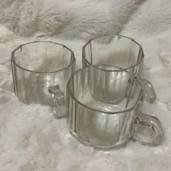 ガラスコップ 3個セット　　まとめ売り