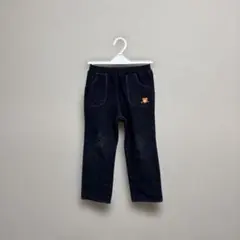 ミキハウス　ホットビスケッツ 長ズボン　車柄 子供用ズボン　デニム風