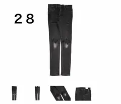 mnml X162 SKINNY DENIM (D661-BLK:BLACK)