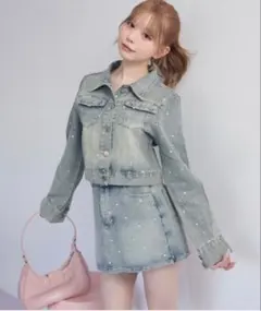 デニムセットアップ セットアップ