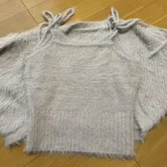 ボレロXリボンキャミソールフェザーニットアンサンブル　mb1522