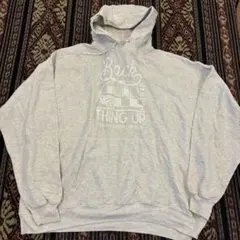 90s Vintage Hanes ecosmart パーカー バックプリント