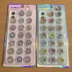 Kira☆Coro キラコロ　日焼けキティマイメロ　サンリオ　おはじきシール