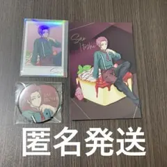 ブルーロック 甘い誘惑 チェキ風カード 缶バッジ 特典ポストカード 糸師冴