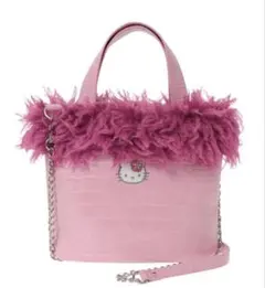 新品　キャンディストリッパー キティ　HIBISCUS 2WAY FUR バッグ