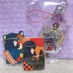 銀魂 坂本辰馬 缶バッジ ラバーストラップ 3点セット